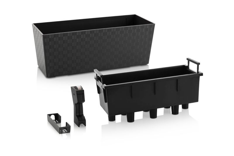 PLASTKON samozavlažovací truhlík Supreme - různé barvy