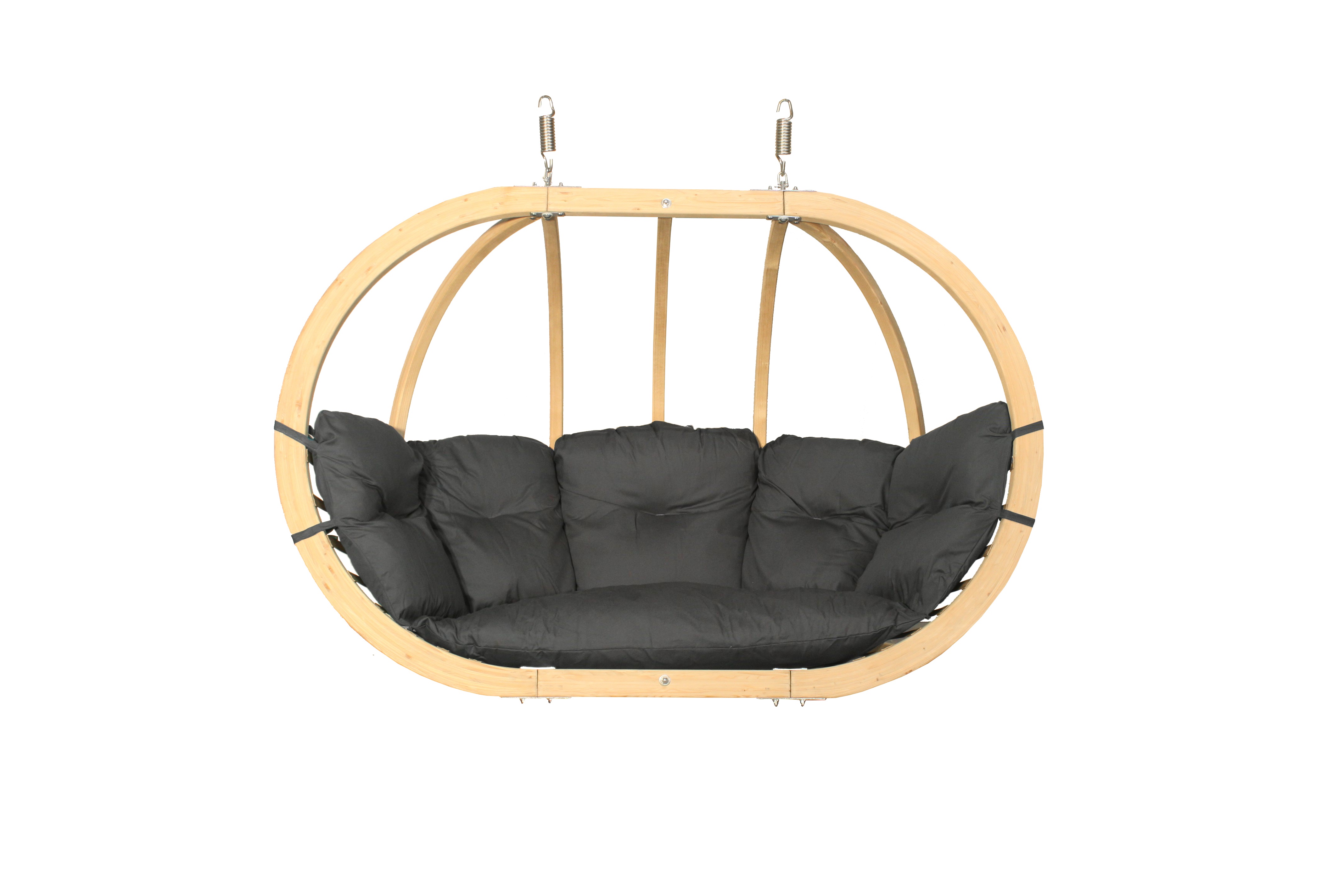 Zahradní závěsné křeslo CZILLO XL set antracit