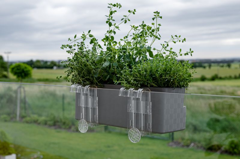 PLASTKON držák Cobble transparentní