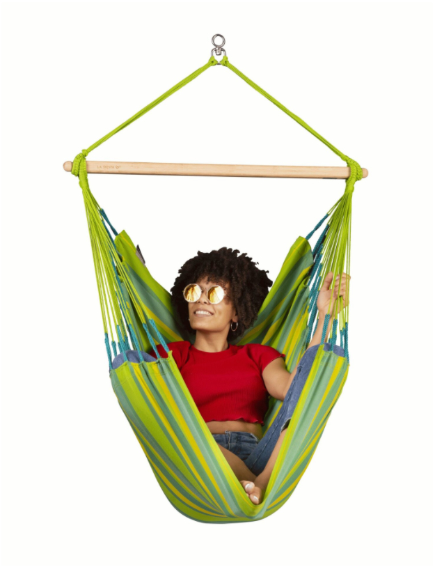 Houpací sedačka - La Siesta Domingo Basic Caribic lime