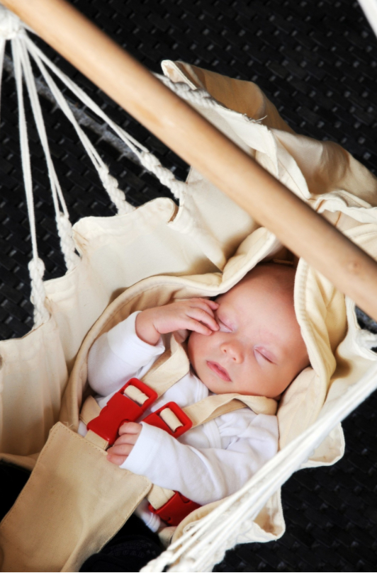 Houpací síť pro miminka - La Siesta Yayita ecru