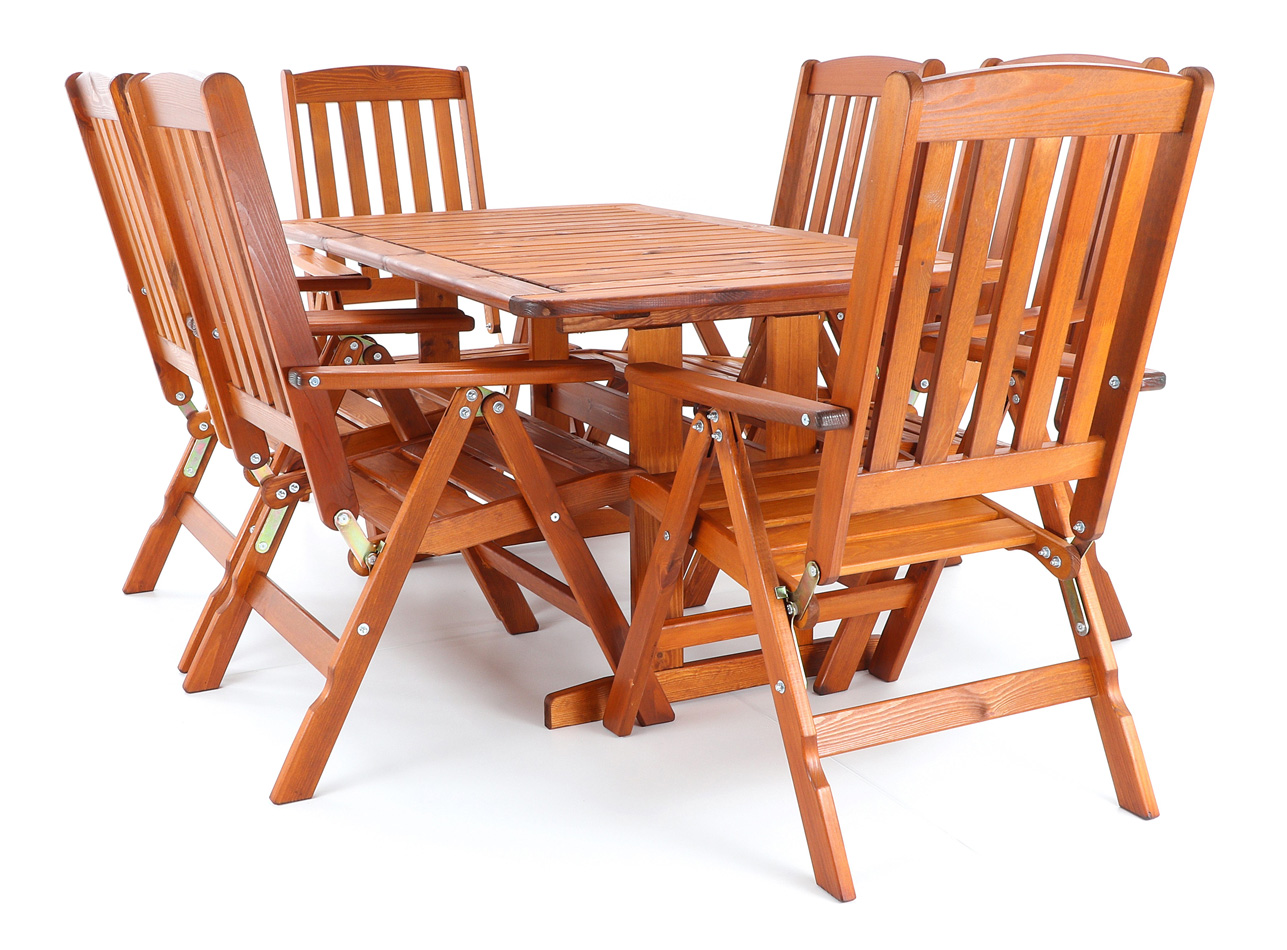 Stolová sestava VeGA OSCAR DeLuxe SET 6 V-garden