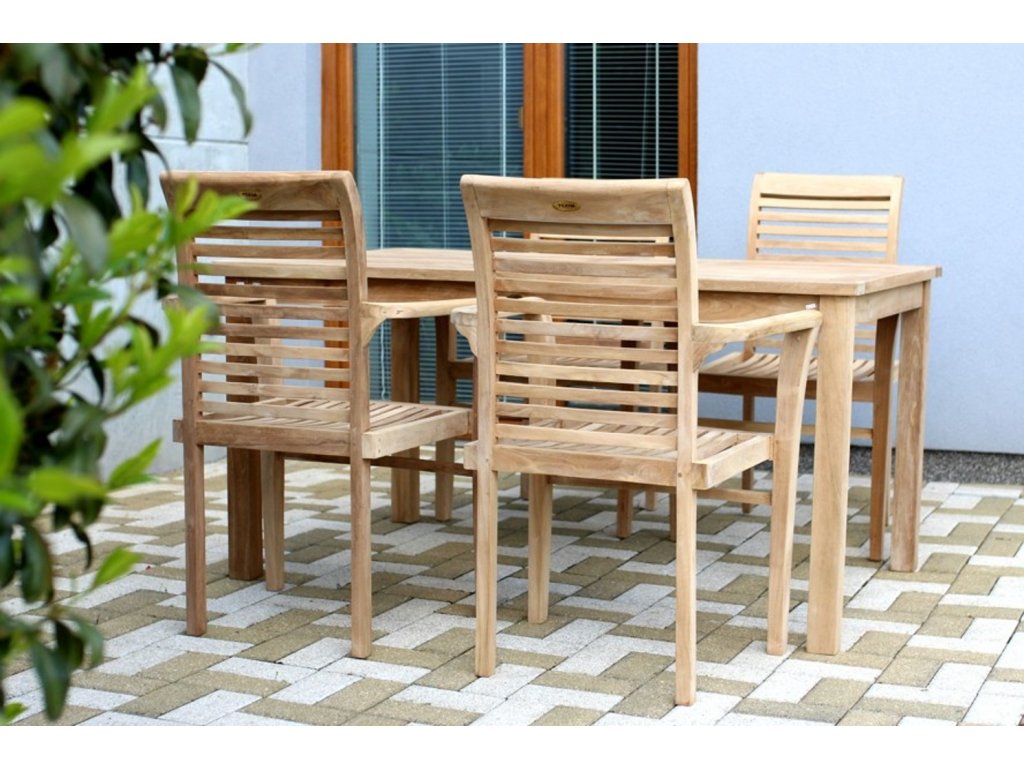 Teaková zahradní sestava GARDEN III. 1+4 TEXIM 