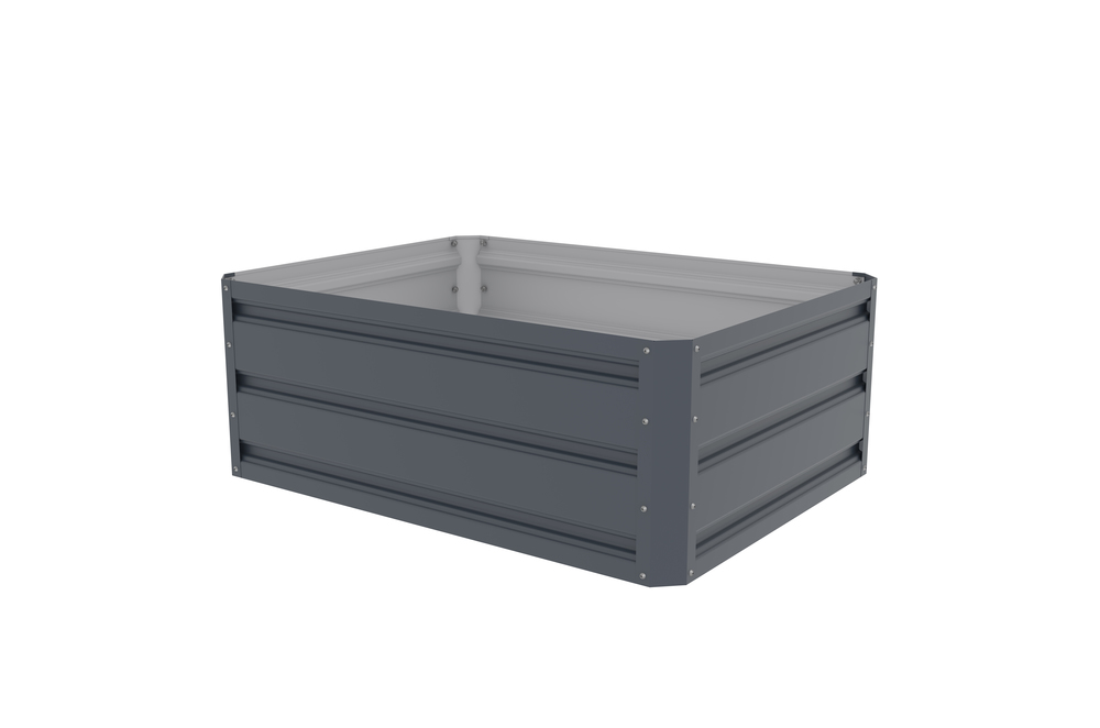 Vyvýšený záhon plechový 80x60cm Rojaplast