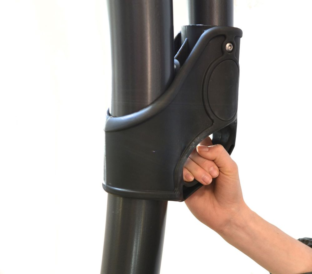 Slunečník banana 330cm grafit Rojaplast