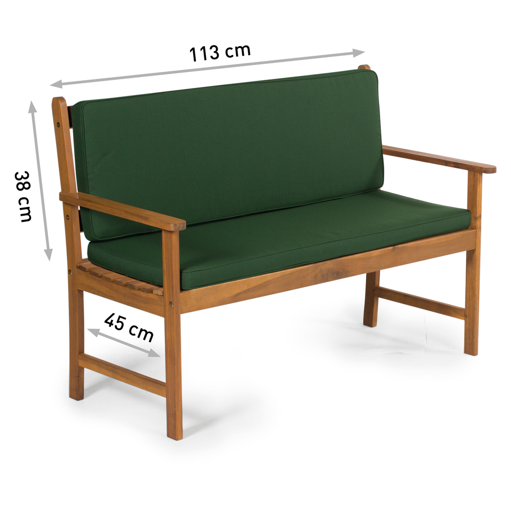 Sedák na lavici zelený FDZN 9020 FIELDMANN