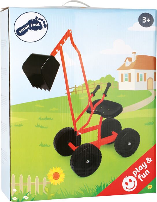 Bagr Small Foot s kolečky