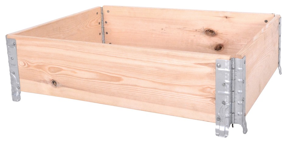 Záhon vyvýšený skládací 80x60cm dřevěný Rojaplast