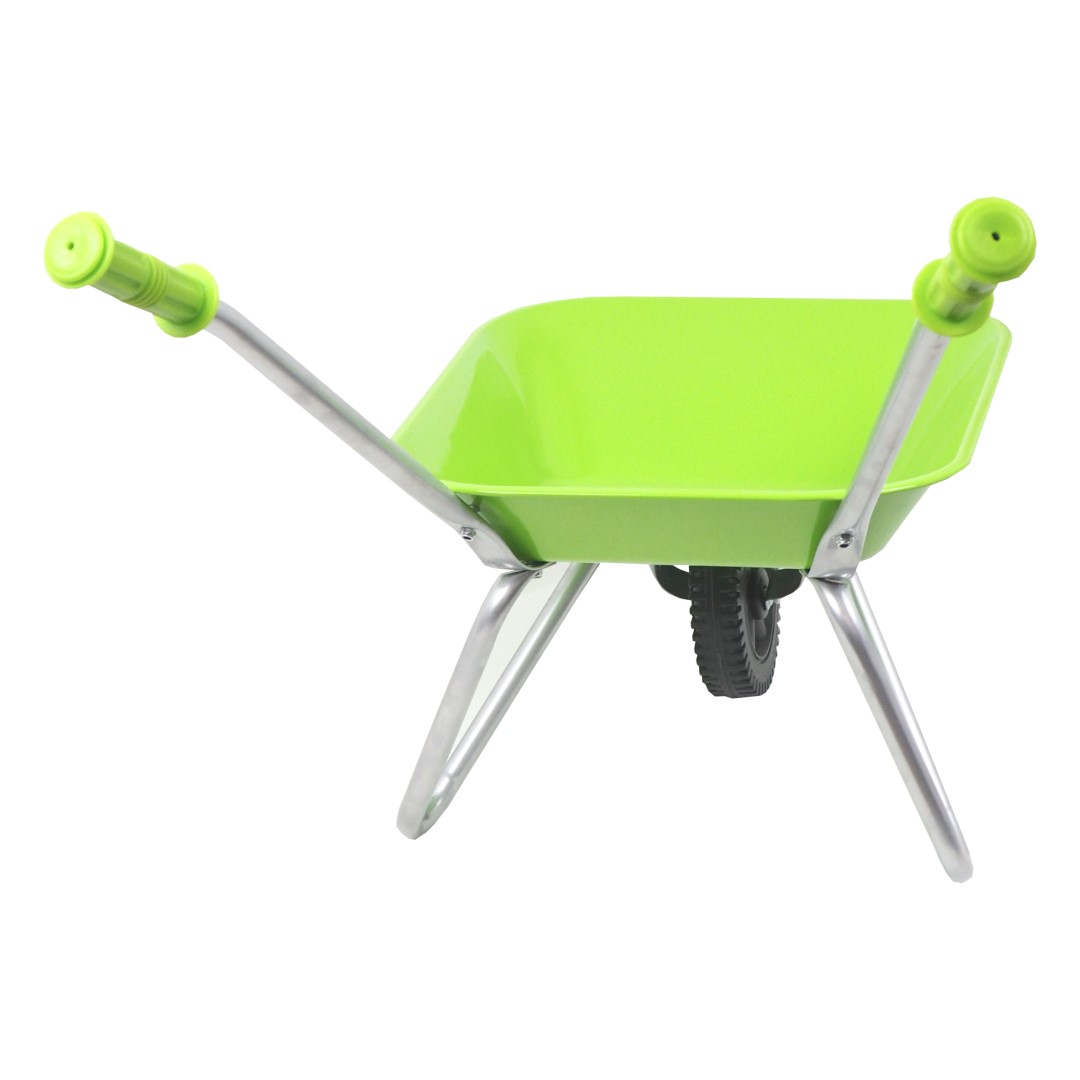 TOPTRADE kolečko dětské, zahradní, kovové