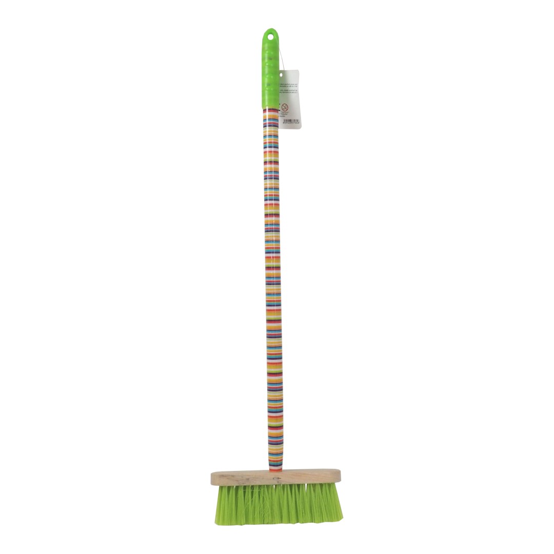 REFLEX dětské zahradní nářadí - smeták, dlouhá násada, 76 cm