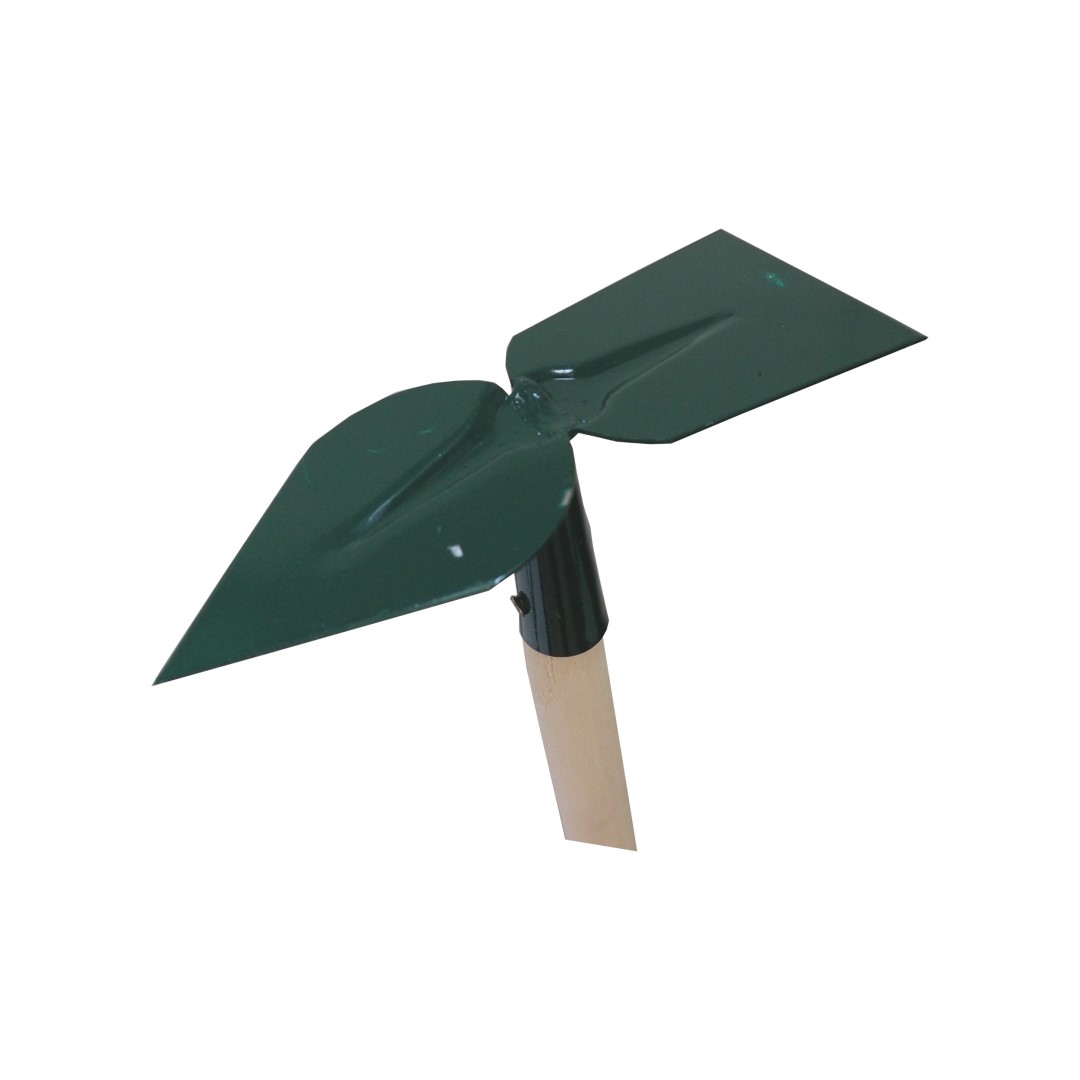 Motyčka špičatá - plochá s násadou 25 cm, FED