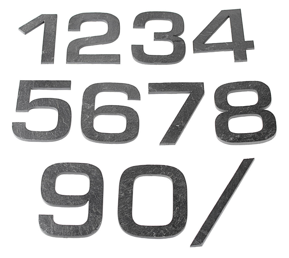 Domovní číslo B popisné Břidlice EUROMODE