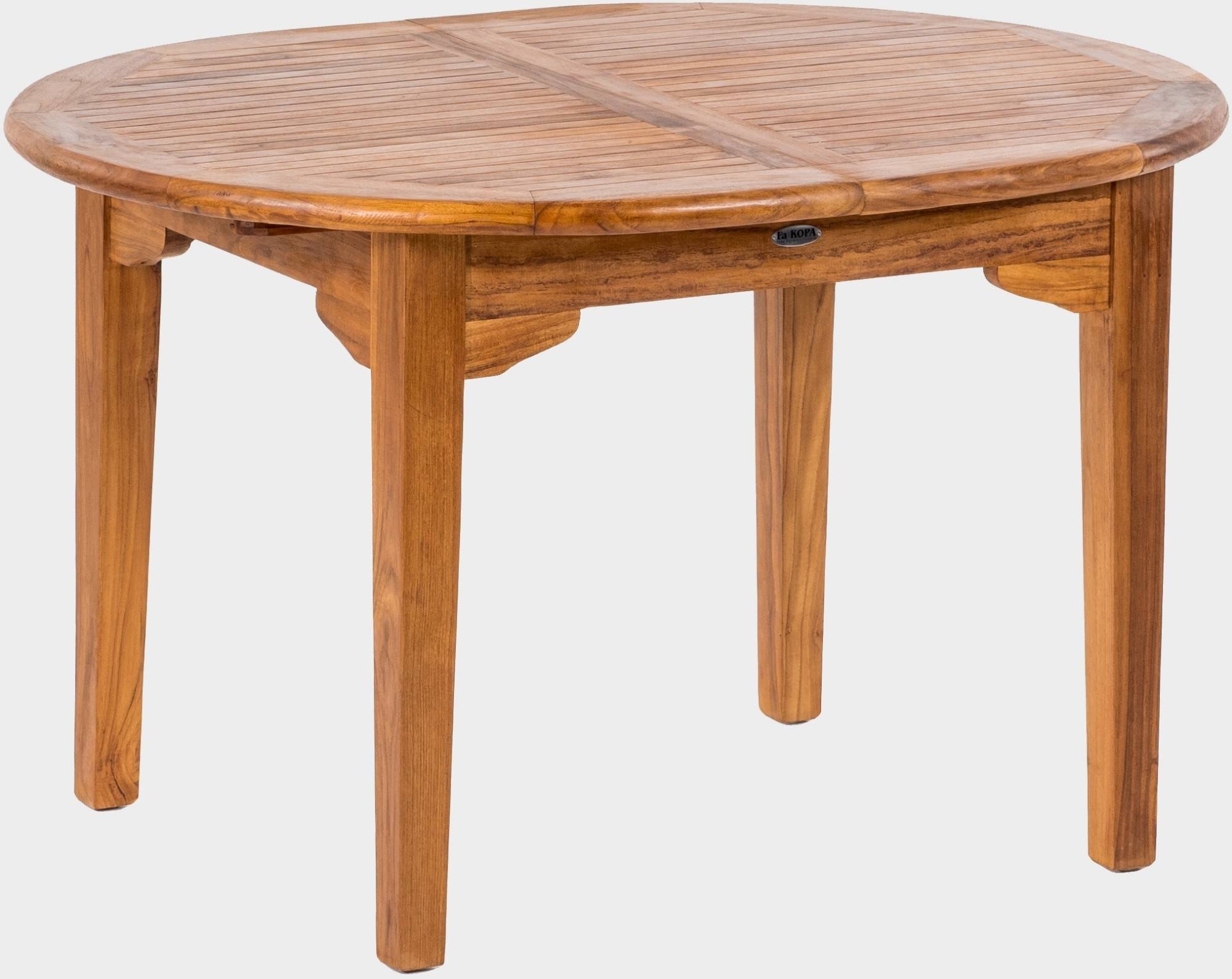 ELEGANTE teakový stůl rozkládací 120x200-300cm Fakopa