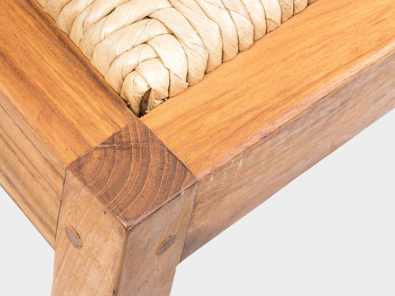 NANDA MINI- teaková židle s výpletem Fakopa