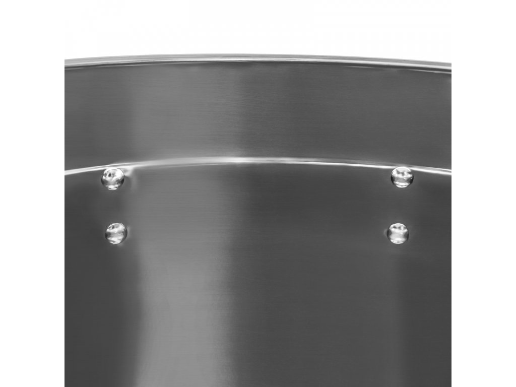 Nerezový hrnec s poklicí 30L