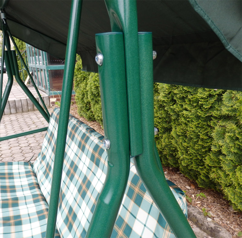 IPA luxusní zahradní houpačka s čalouněním V-garden