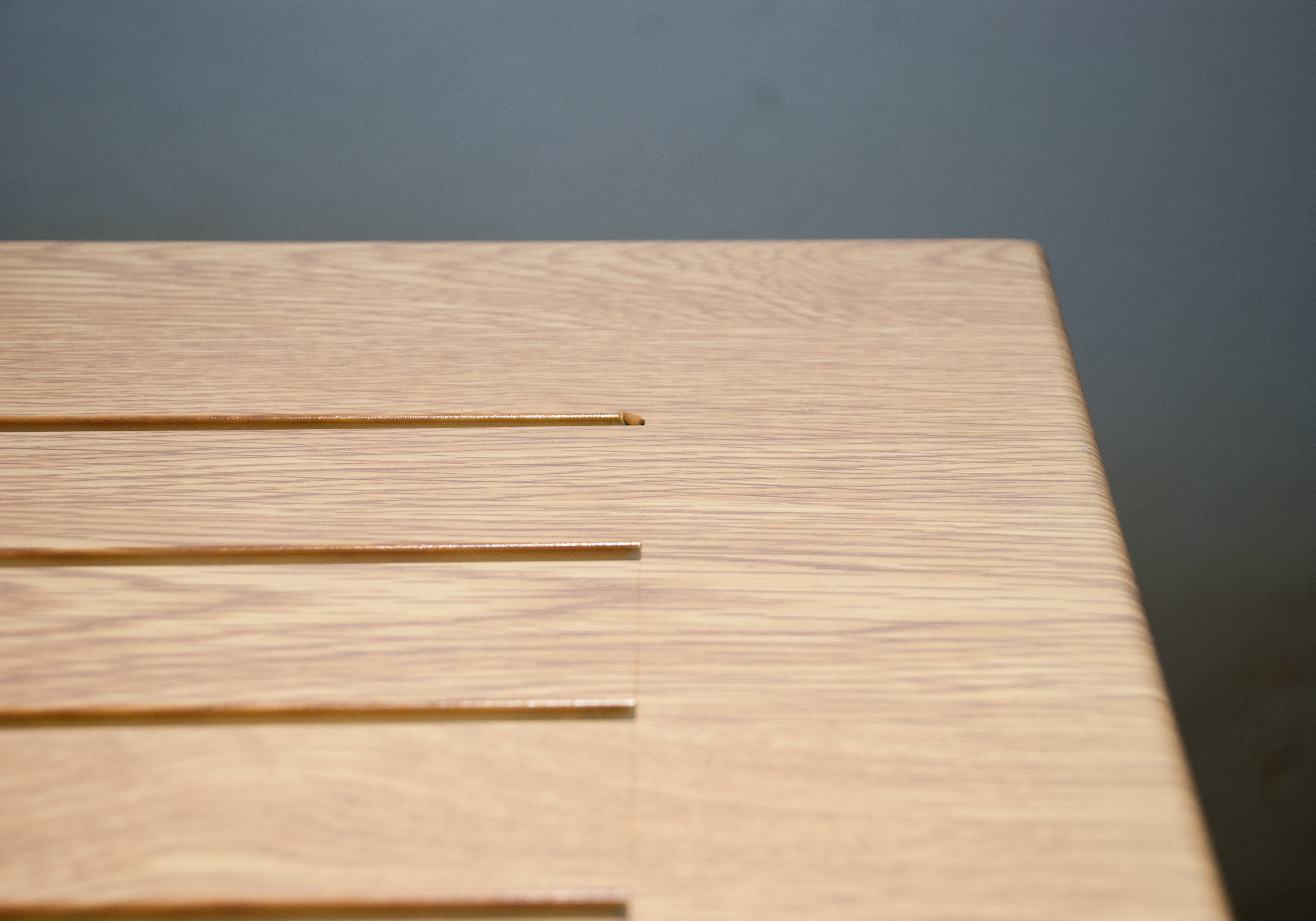 Stůl Doppler EXPERT WOOD Antracit rozkládací 220/280 x 100 cm