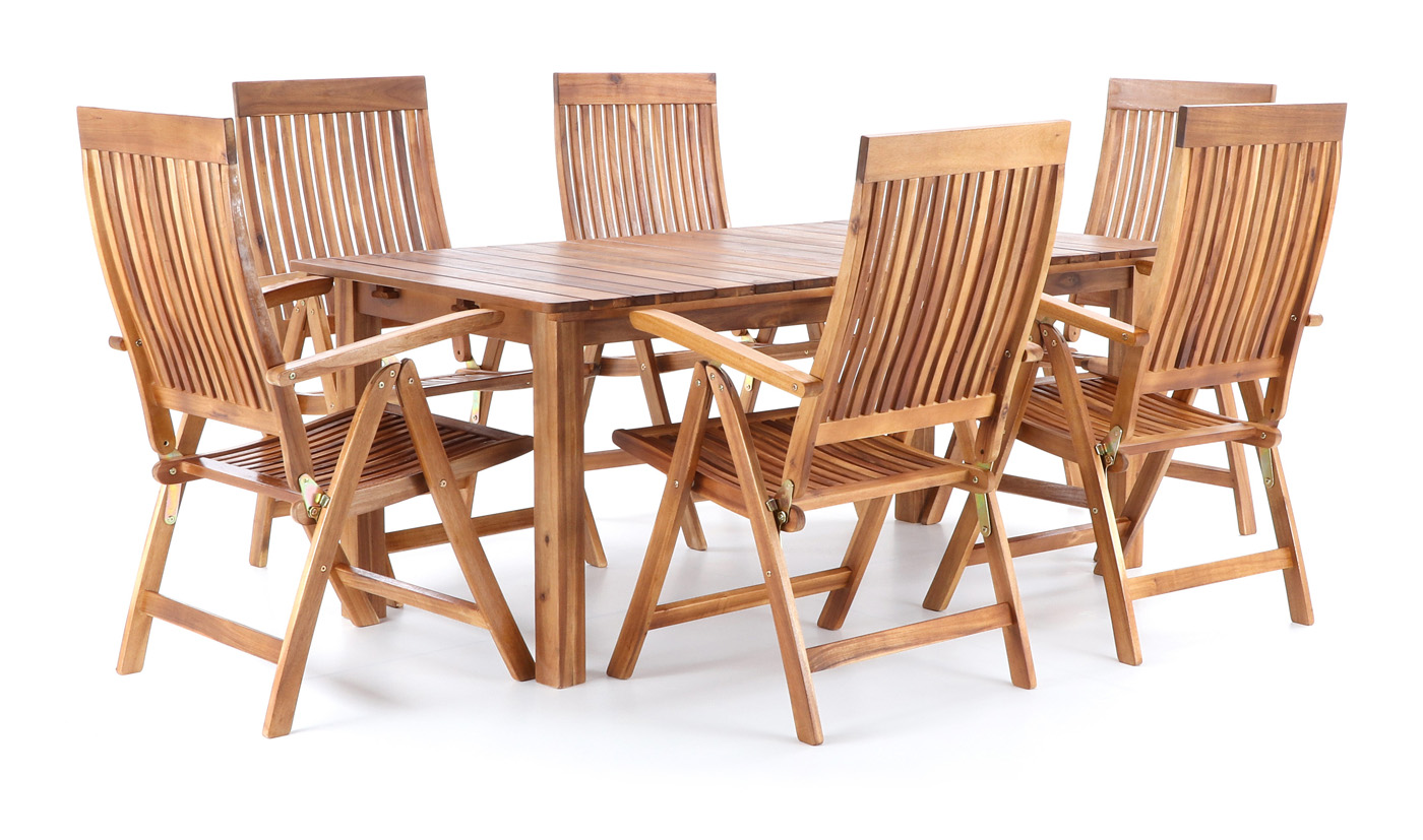 Stolová sestava Torino VeGA set 6 V-garden