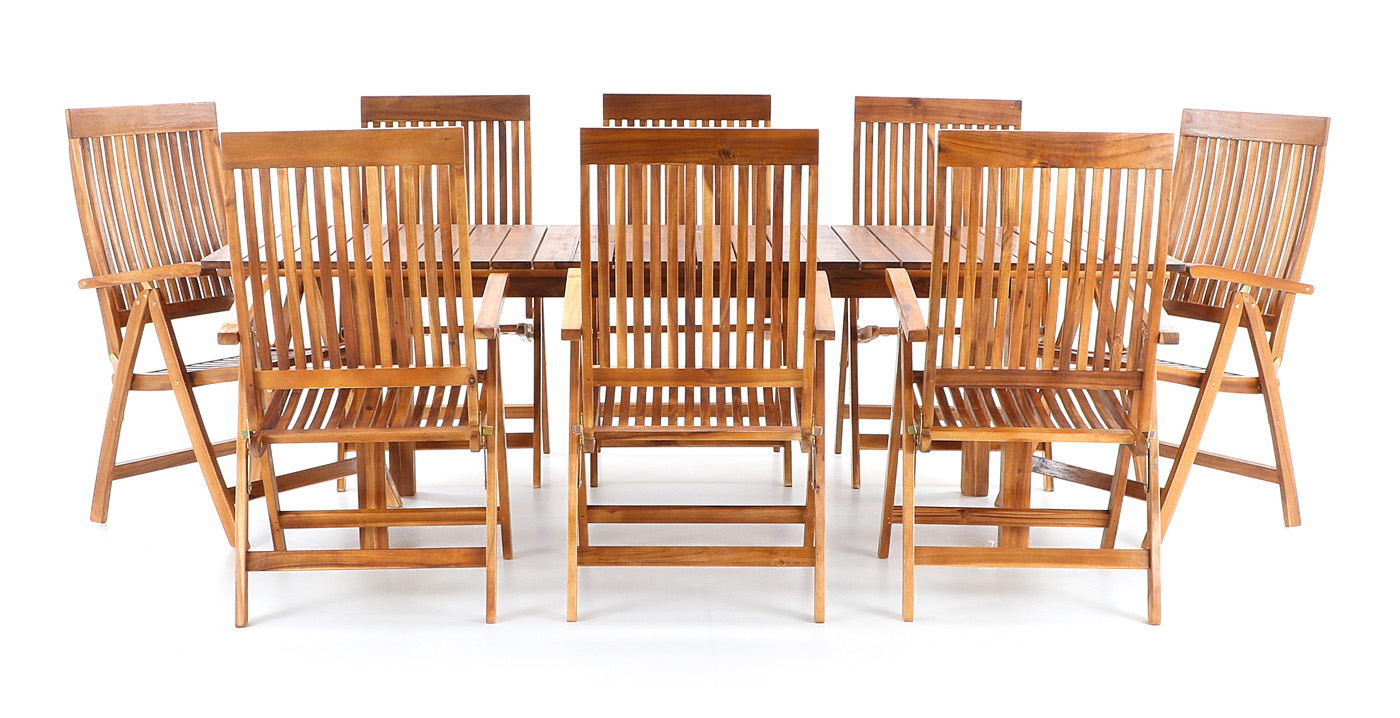 Stolová sestava Torino VeGA set 8 V-garden