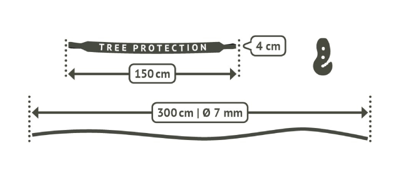 Uchycení houpací sedačky - La Siesta TreeMount