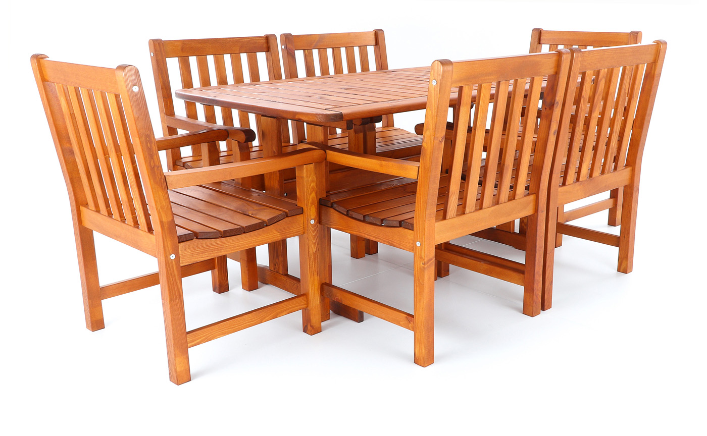 Stolová sestava VeGA COTSWOLD SET 6 V-garden