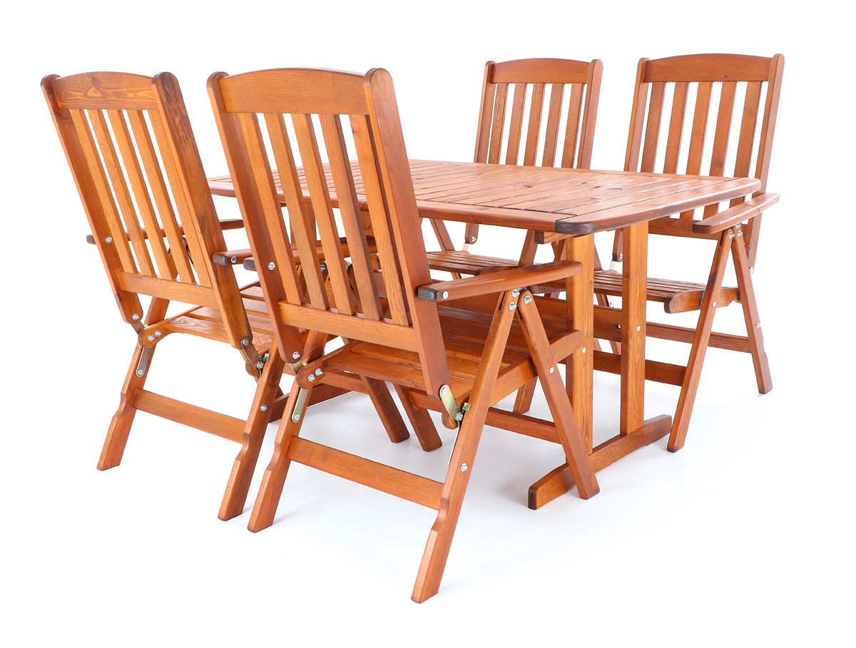 Stolová sestava VeGA OSCAR DeLuxe SET 4 V-garden