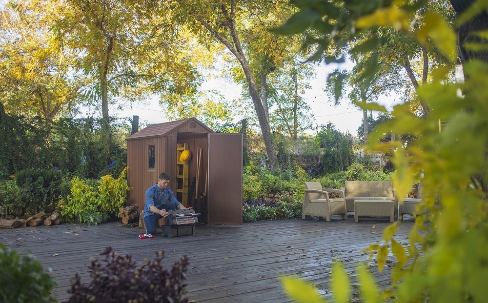 Darwin domek 4x6 hnědý Keter