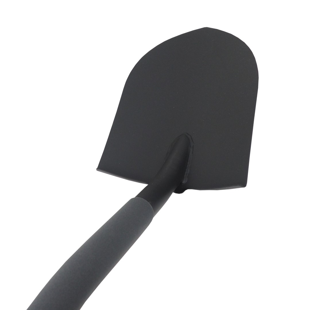 TOPTRADE rýč špičatý, s kovovou, prohlou násadou, Y