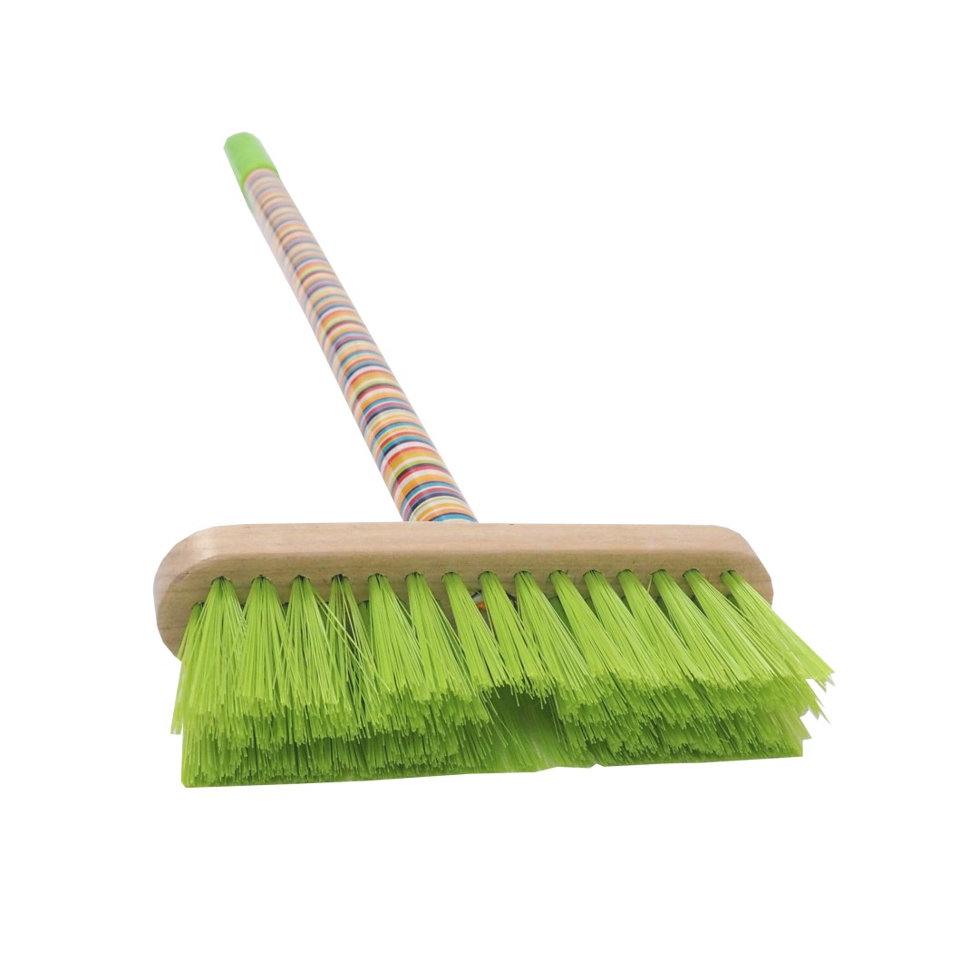 REFLEX dětské zahradní nářadí - smeták, dlouhá násada, 76 cm