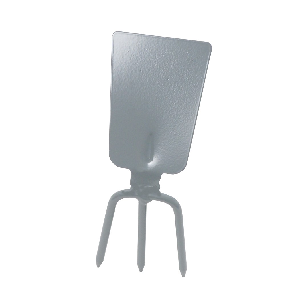 TOPTRADE motyčka plochá - trojzub, PP rukojeť, délka 29 cm