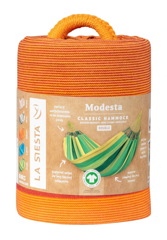 Houpací síť - La Siesta Modesta Double Stripes Volcano