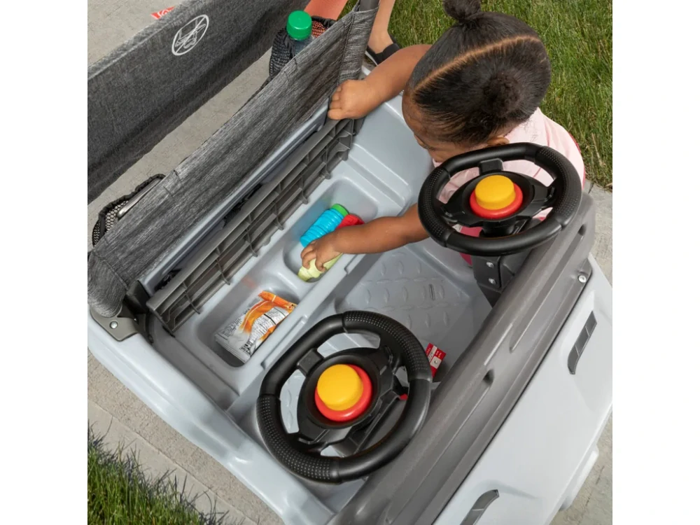 STEP2 Auto SUV pro 2 děti - šedé