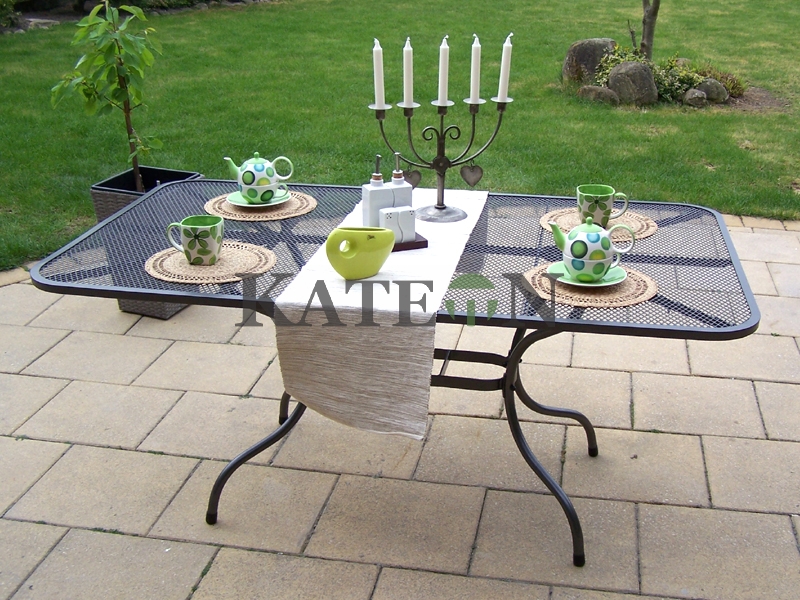 Zahradní kovová sestava SÁGA II. 1+ 4 TAKO 160x95