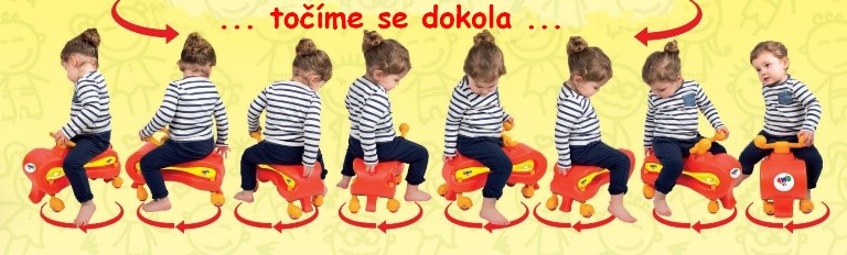 MINJI odrážedlo zelené