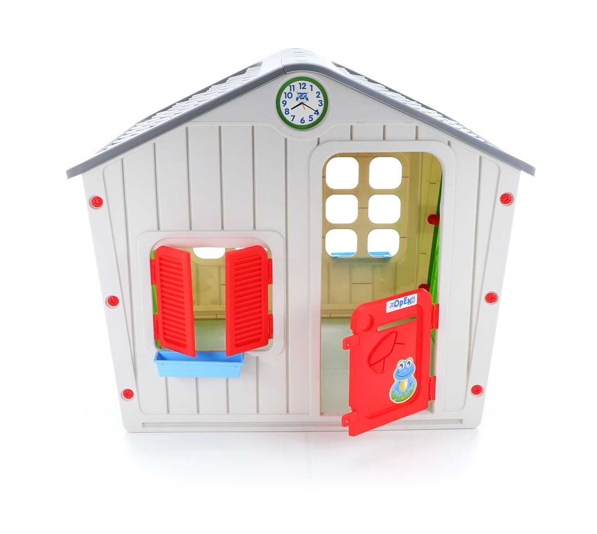 STARPLAST Galilee Village House grey - domeček V-garden