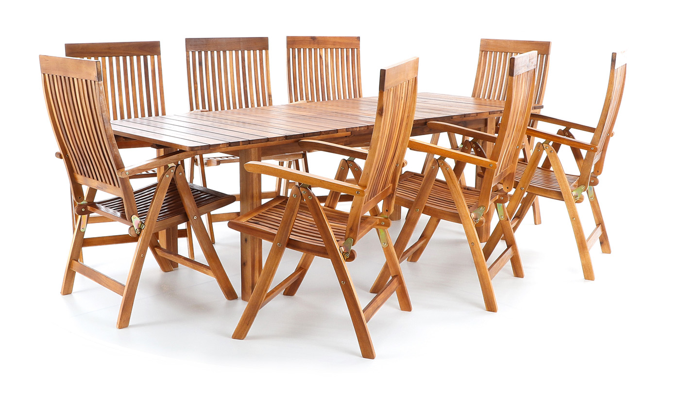 Stolová sestava Torino VeGA set 8 V-garden