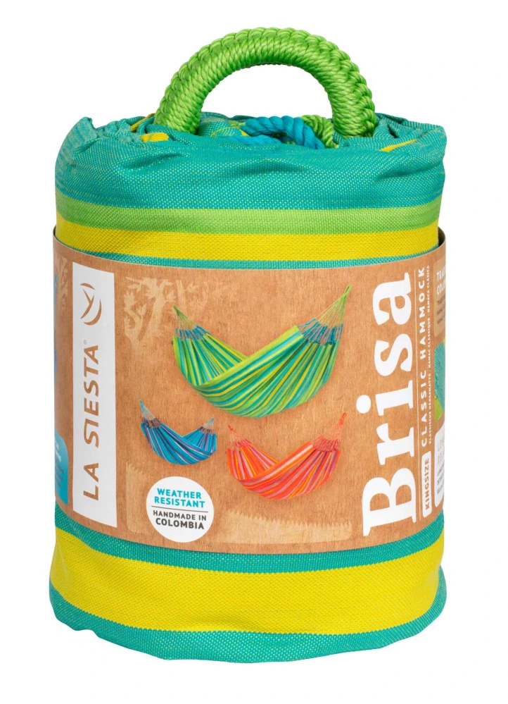 Houpací síť - La Siesta Brisa Kingsize Caribic Lime