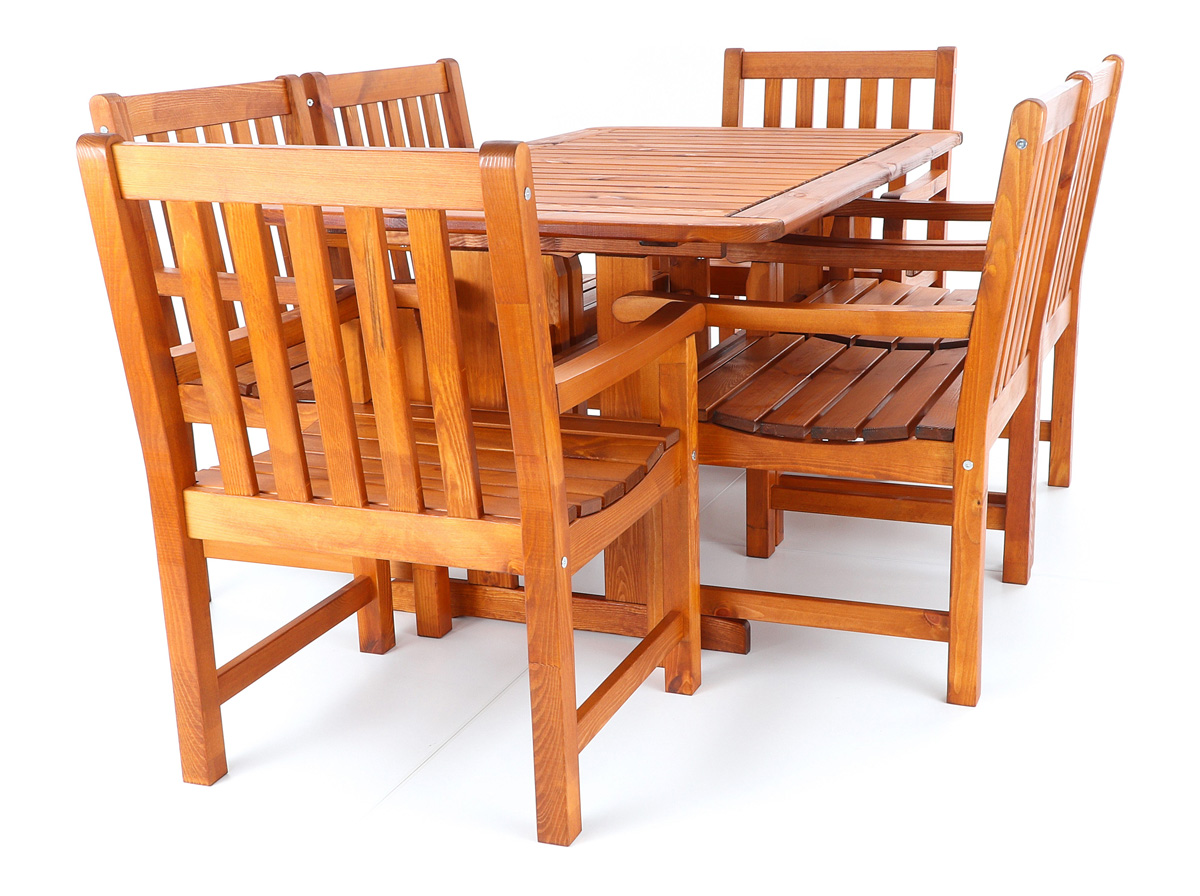 Stolová sestava VeGA COTSWOLD SET 6 V-garden