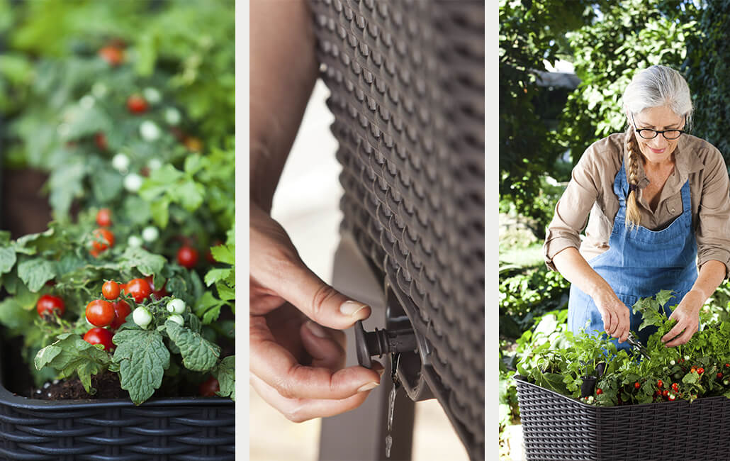 Květináč Easy grow hnědý Keter