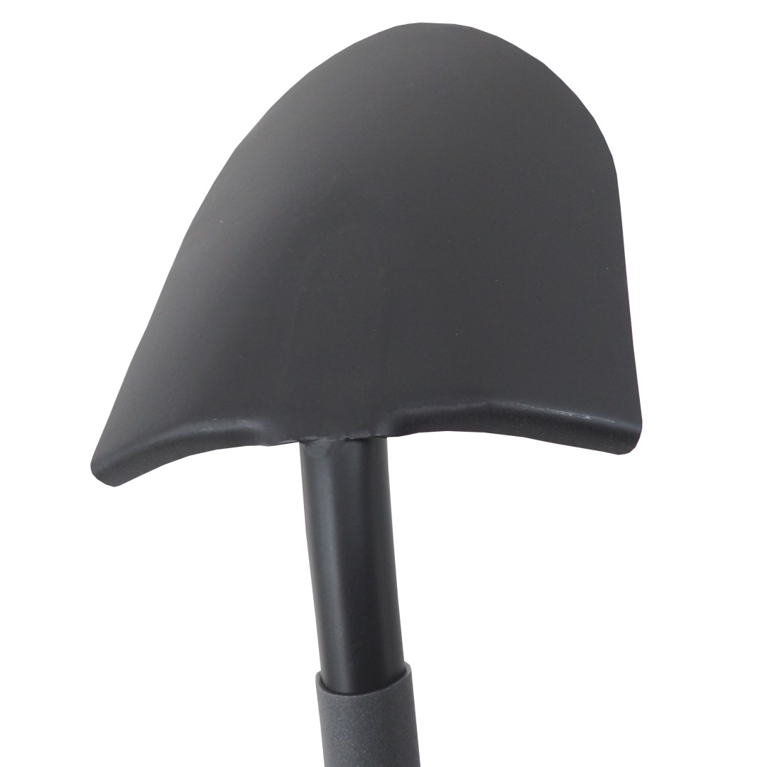 TOPTRADE rýč špičatý, s kovovou, prohlou násadou, Y