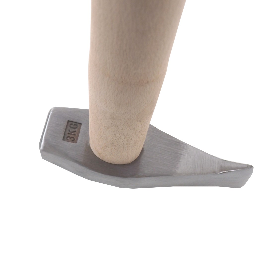 TOPTRADE kalač s bukovou násadou, 3000 g, profi