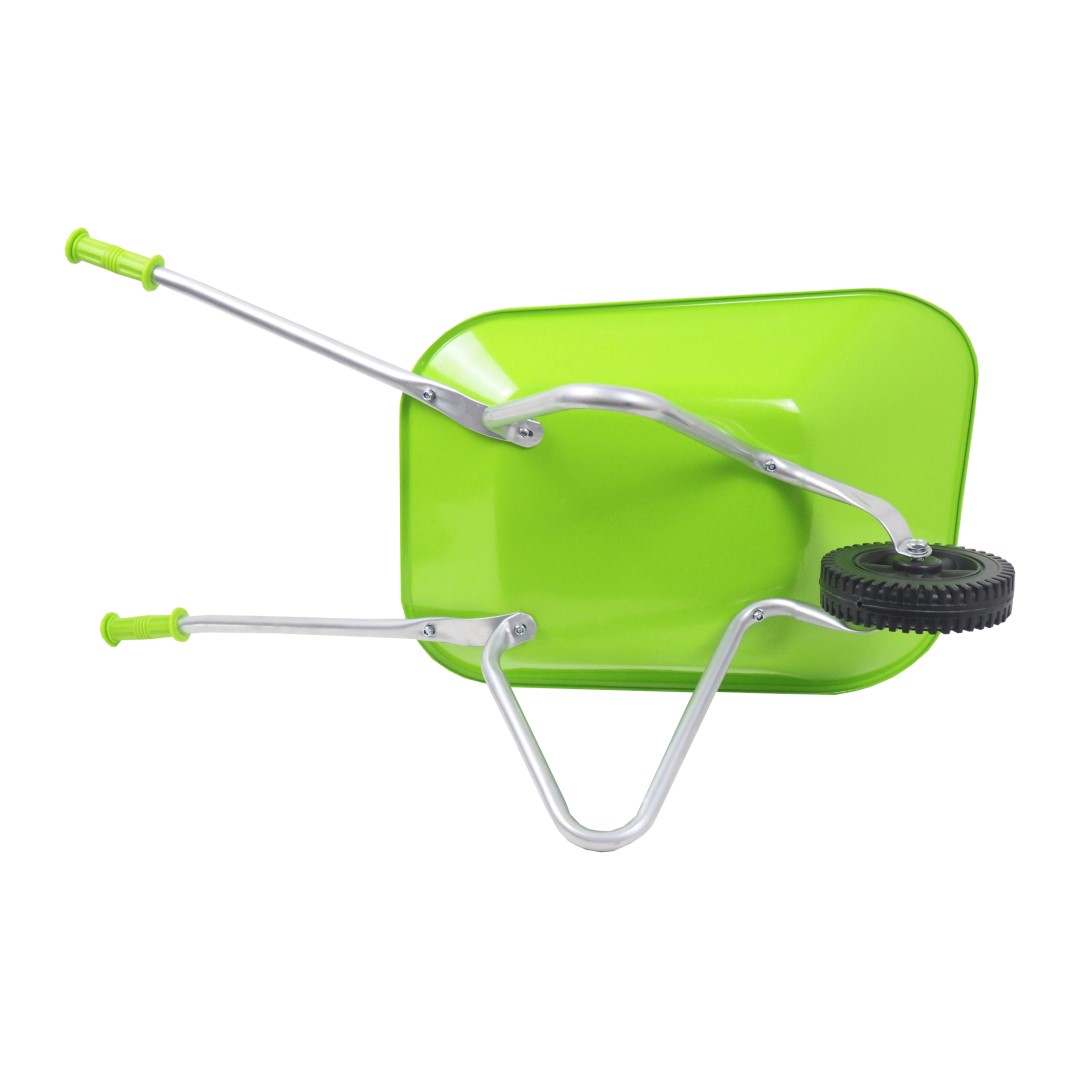 TOPTRADE kolečko dětské, zahradní, kovové