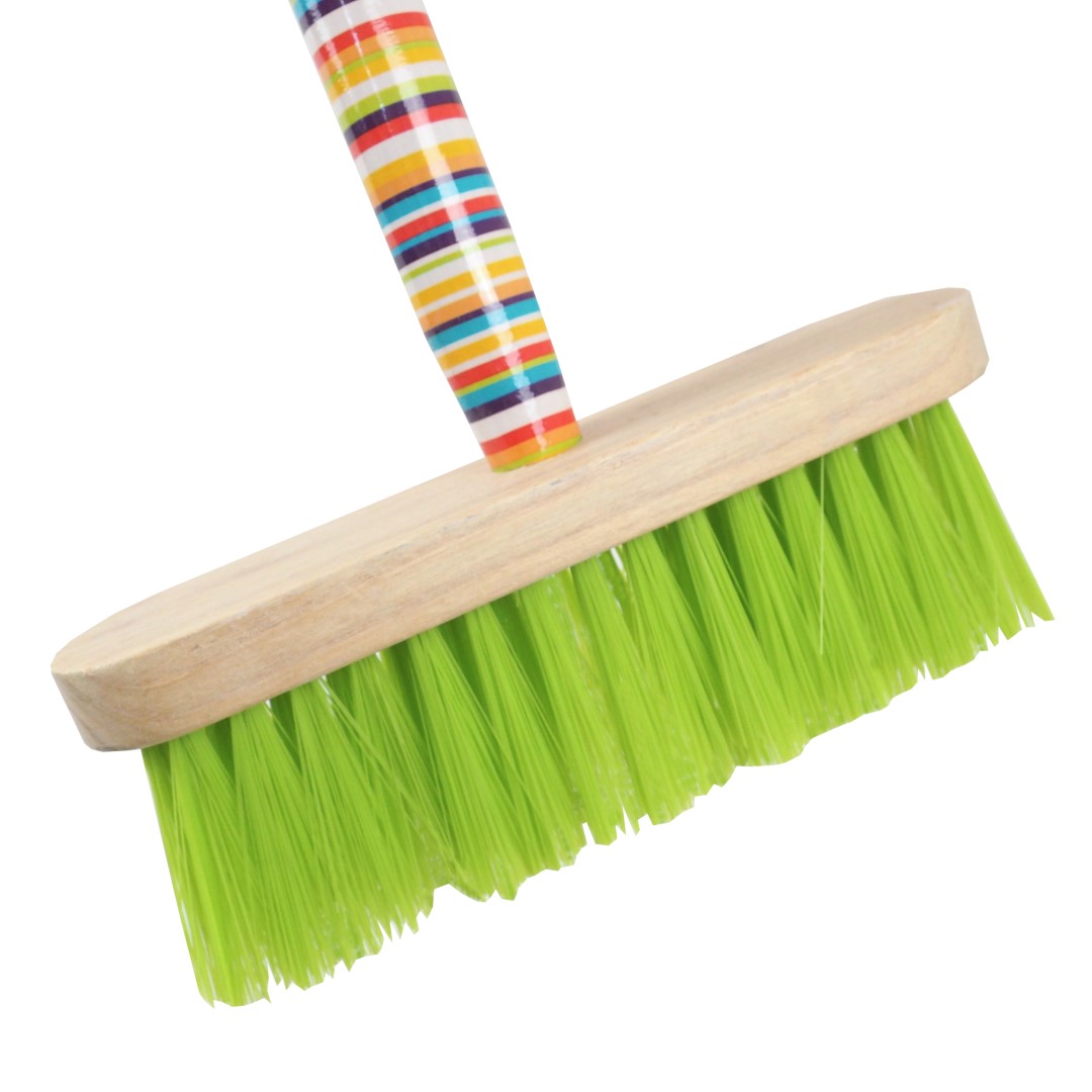 REFLEX dětské zahradní nářadí - smeták, dlouhá násada, 76 cm