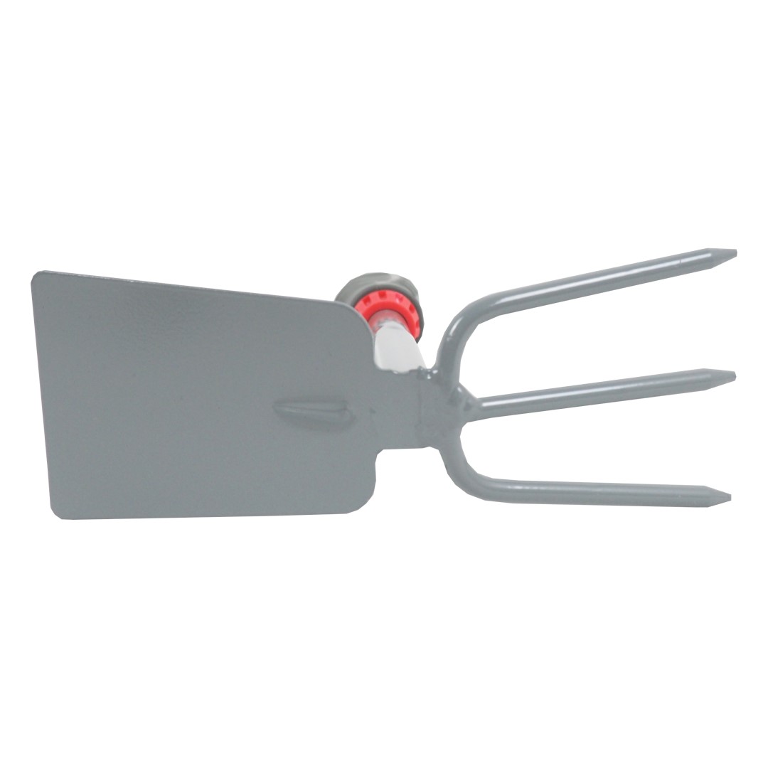 TOPTRADE motyčka plochá - trojzub, PP rukojeť, délka 29 cm