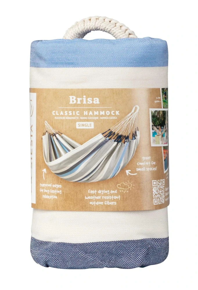 Houpací síť - La Siesta Brisa Single Classic Seasalt