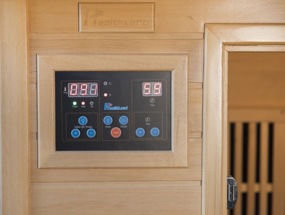 Infrasauna HealthLand DeLuxe 4004 Carbon