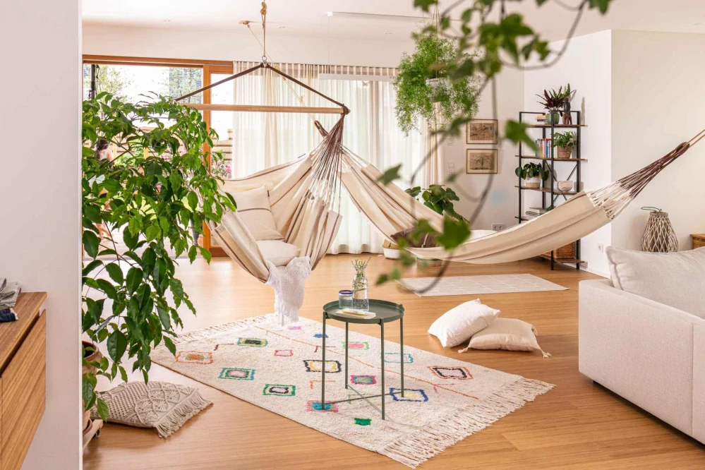 Houpací sedačka - La Siesta Habana Kingsize Cosy nougat