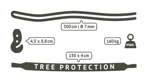 Uchycení houpací sedačky - La Siesta TreeMount
