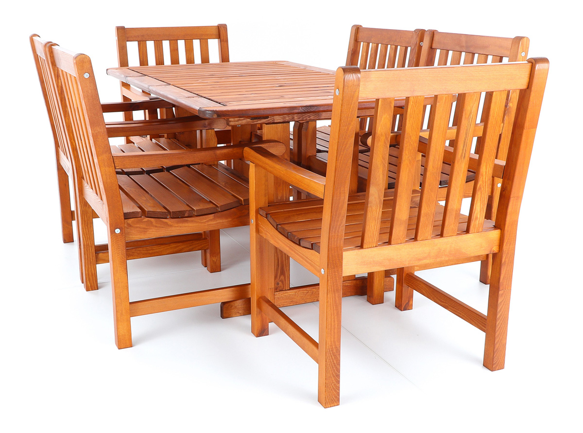 Stolová sestava VeGA COTSWOLD SET 6 V-garden