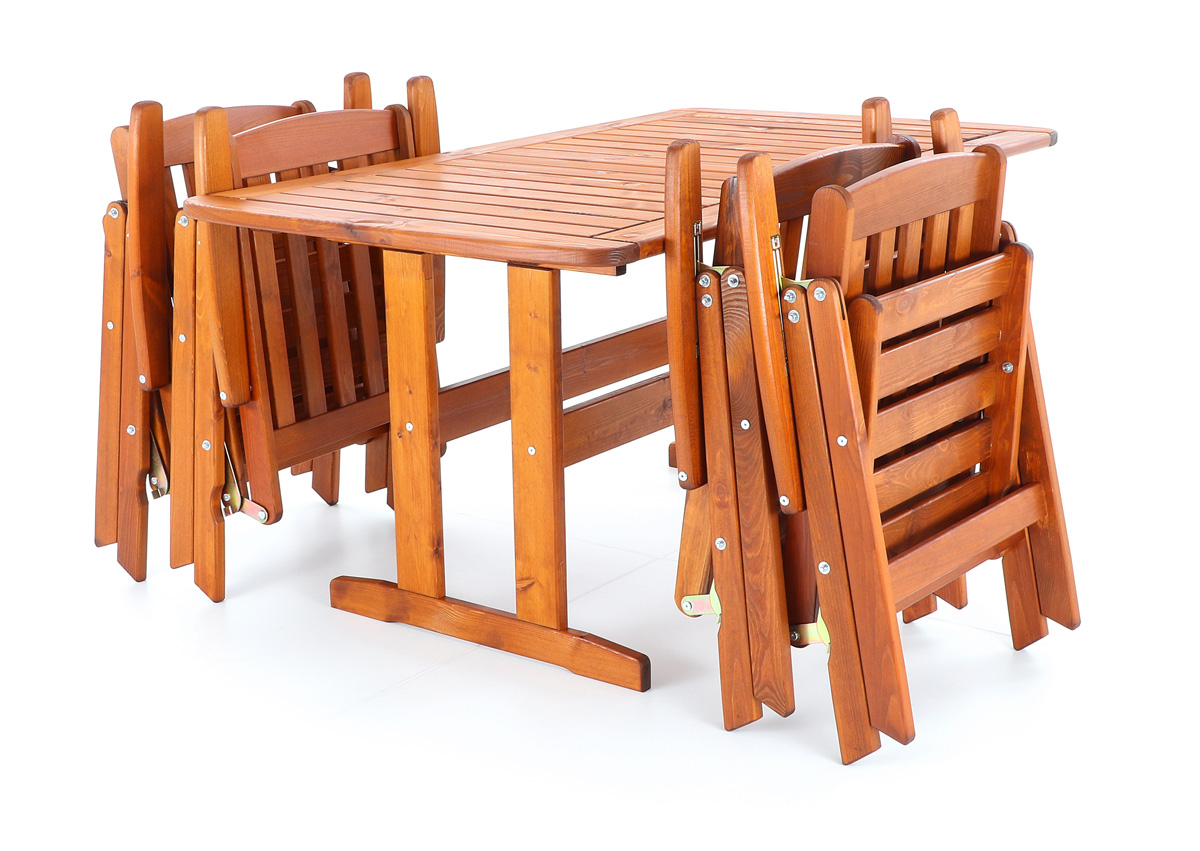 Stolová sestava VeGA OSCAR DeLuxe SET 4 V-garden
